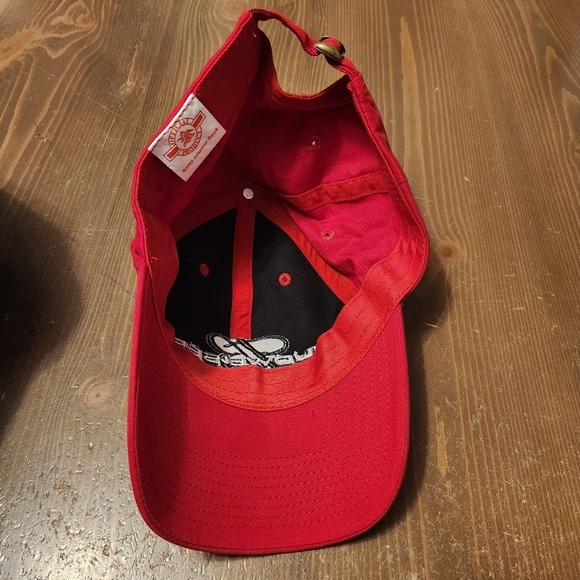 Vtg Red Budweiser Hat & Vtg Blue Bud Light NFL Hat Both Adjustable & 100% Cotton - Picture 11 of 13